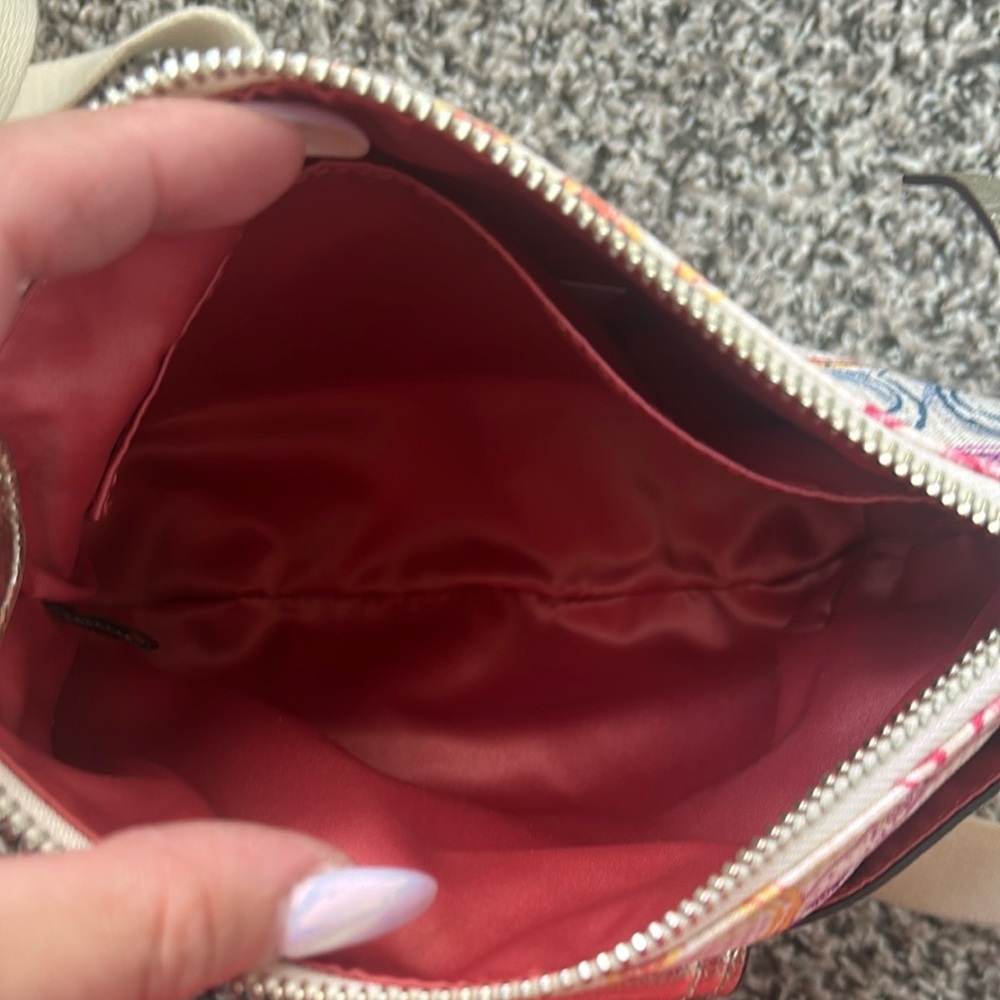 NWT Y2K Coach Poppy Dream Crossbody Bag with Signature Monogram - Picture 6 of 14